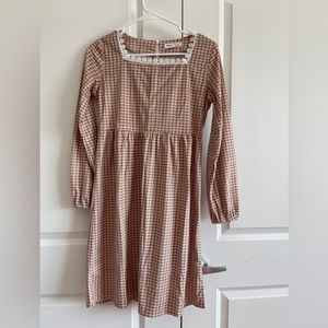 Square neck dress